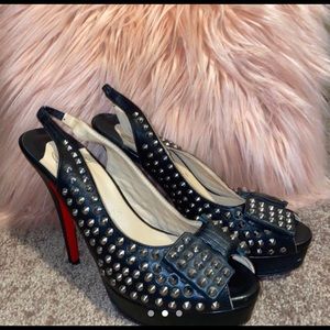 Black Christian Louboutin ( Red Bottoms )